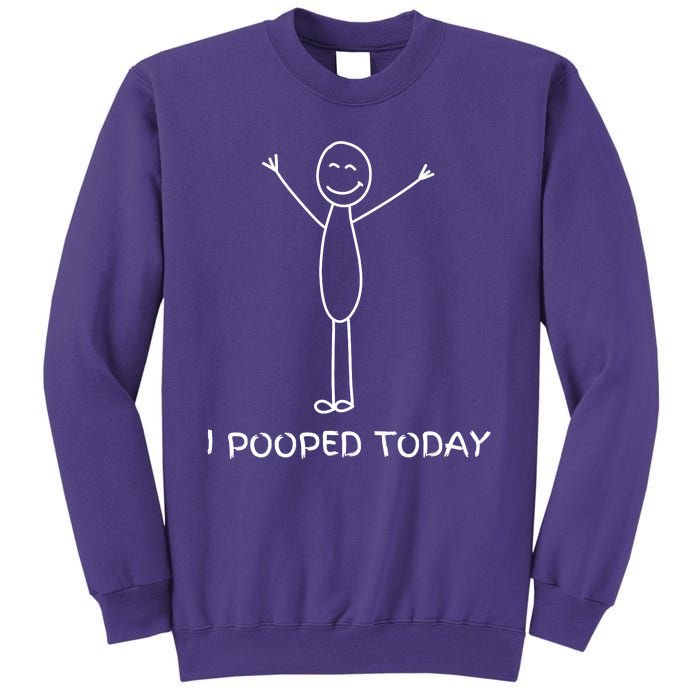 I Pooped Today Funny Poop Sweatshirt