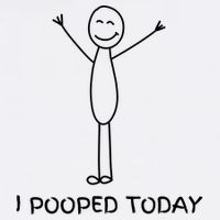 I Pooped Today Funny Poop Garment-Dyed Sweatshirt