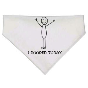 I Pooped Today Funny Poop USA-Made Doggie Bandana