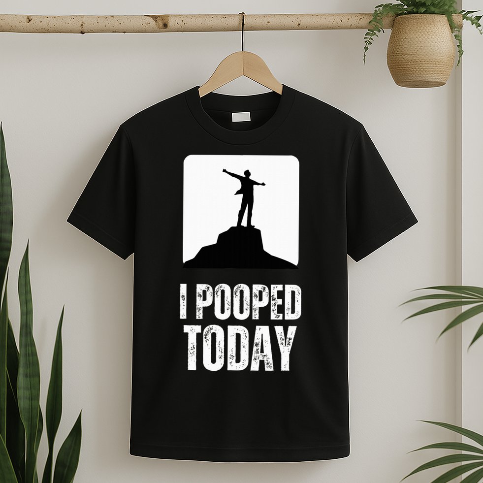 I Pooped Today T-Shirt