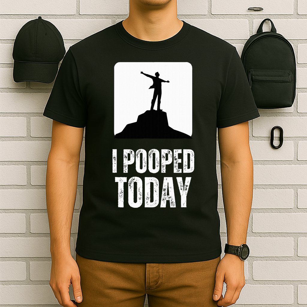 I Pooped Today T-Shirt