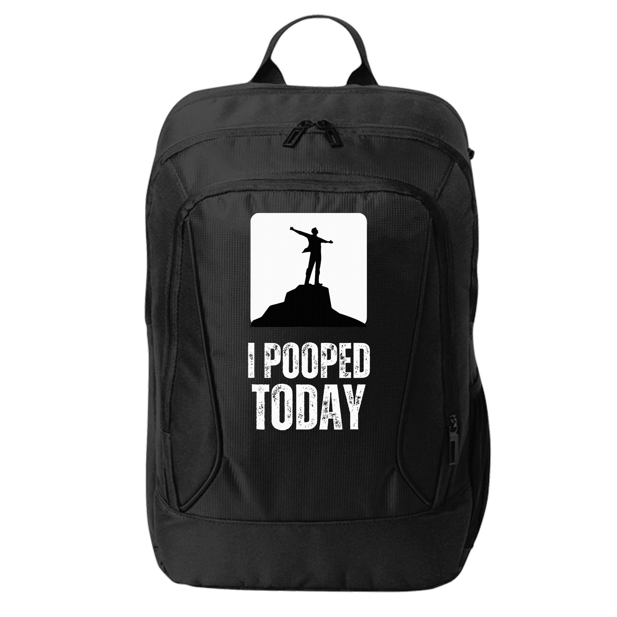 I Pooped Today City Backpack