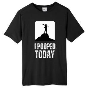 I Pooped Today Tall Fusion ChromaSoft Performance T-Shirt