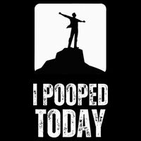 I Pooped Today Cooling Performance Long Sleeve Crew
