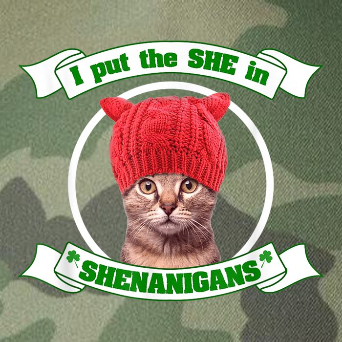 I Put The She In Shenanigans T St PaddyS Day Edition Legacy Tie Dye Trucker Hat