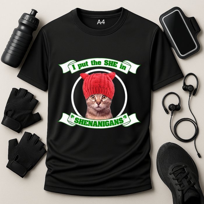 I Put The She In Shenanigans T St PaddyS Day Edition Performance Shirt