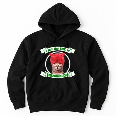 I Put The She In Shenanigans T St PaddyS Day Edition Hoodie