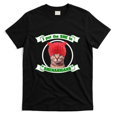 I Put The She In Shenanigans T St PaddyS Day Edition T-Shirt