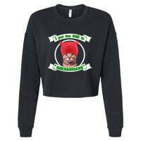 I Put The She In Shenanigans T St PaddyS Day Edition Cropped Pullover Crew