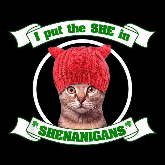 I Put The She In Shenanigans T St PaddyS Day Edition Wool Snapback Cap
