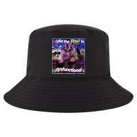 I Put The Sun Dysfunctional Racoon Meme Cool Comfort Performance Bucket Hat