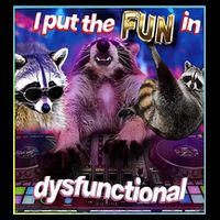 I Put The Sun Dysfunctional Racoon Meme 16 in Basic Backpack