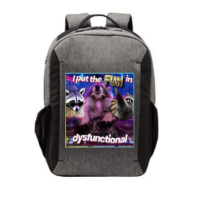I Put The Sun Dysfunctional Racoon Meme Vector Backpack