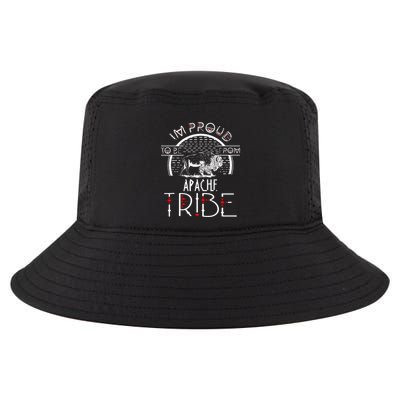 Im Proud To Be From Apache Tribe Native American Cool Comfort Performance Bucket Hat