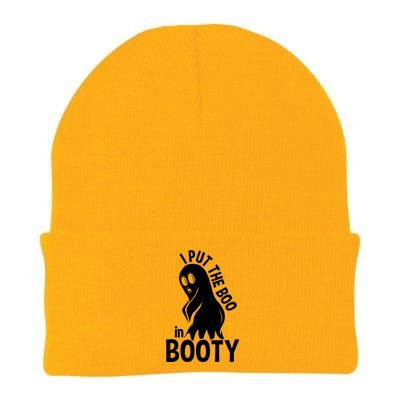 I Put The Boo In Booty Knit Cap Winter Beanie