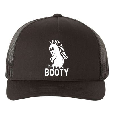 I Put The Boo In Booty Yupoong Adult 5-Panel Trucker Hat