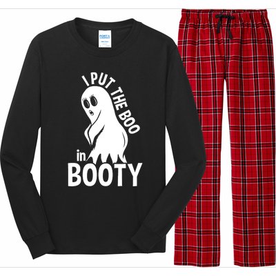 I Put The Boo In Booty Long Sleeve Pajama Set