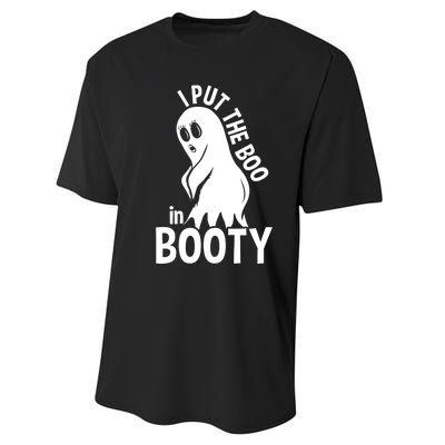 I Put The Boo In Booty Performance Sprint T-Shirt