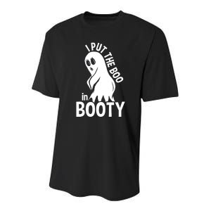 I Put The Boo In Booty Youth Performance Sprint T-Shirt