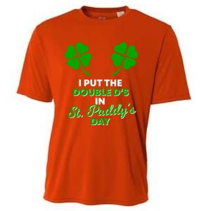 I Put The Double Ds In St Paddys Day Naughty Irish Cool Gift Cooling Performance Crew T-Shirt