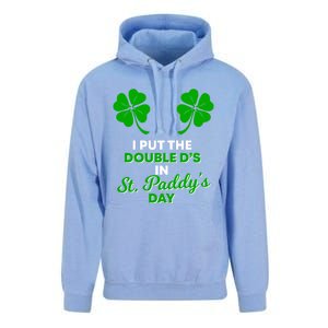 I Put The Double Ds In St Paddys Day Naughty Irish Cool Gift Unisex Surf Hoodie