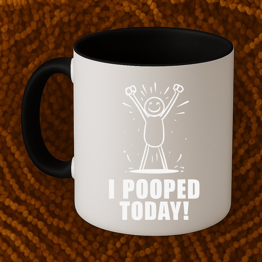 I Pooped Today Mug