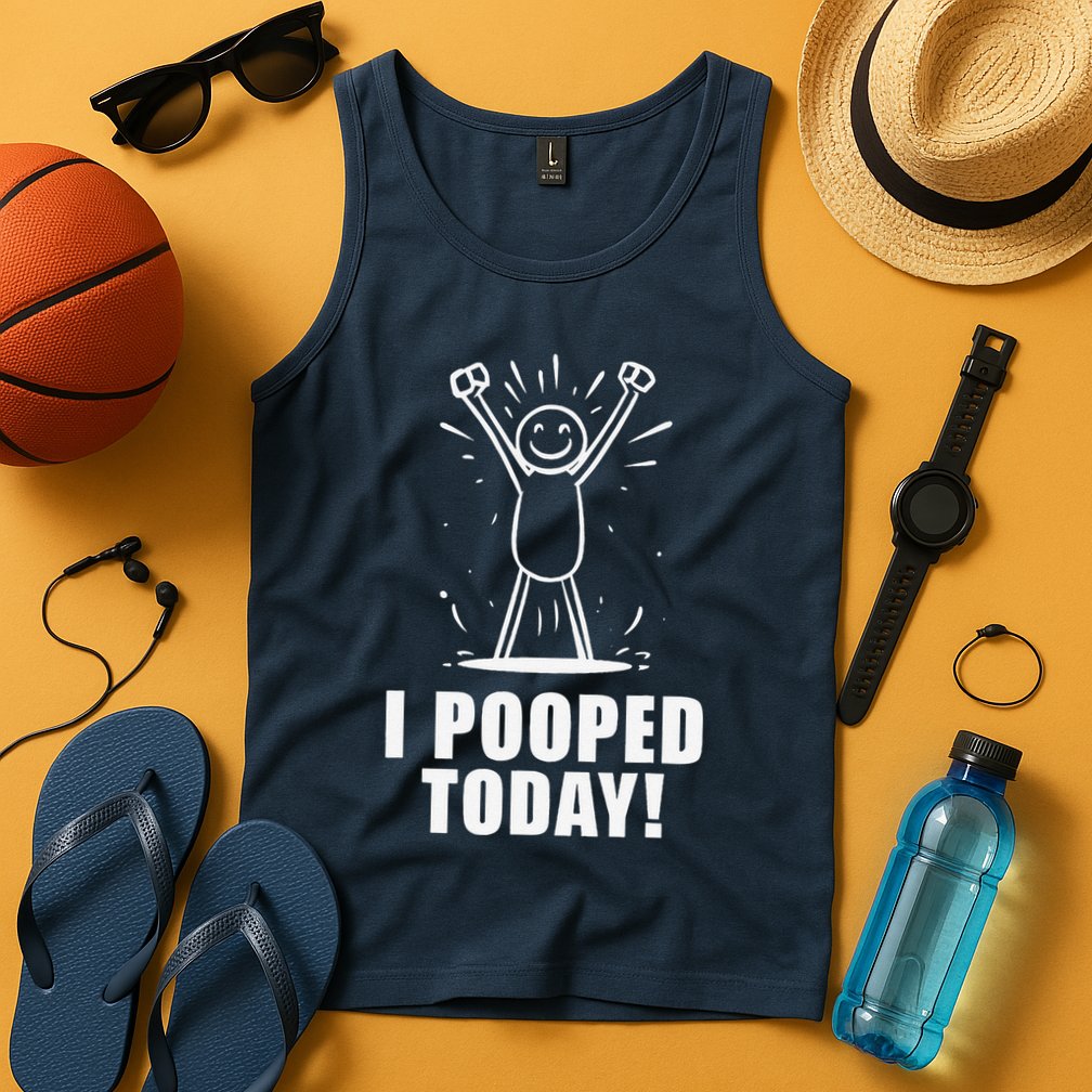 I Pooped Today Tank Top