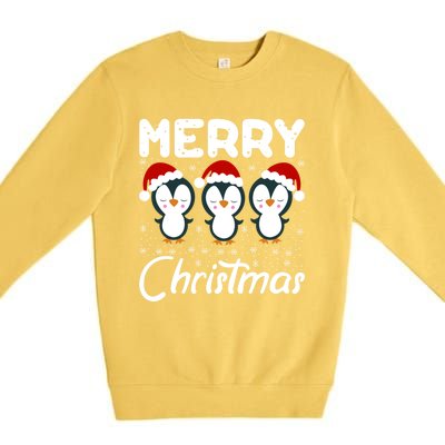 It's Penguingifting To Look A Lot Like Christmas Xmas Penguin Gift Premium Crewneck Sweatshirt