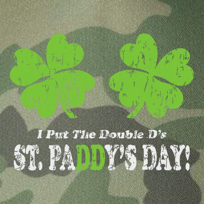I Put The Double Ds In St Paddys Day Funny Parade Legacy Tie Dye Trucker Hat