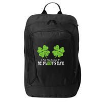 I Put The Double Ds In St Paddys Day Funny Parade City Backpack
