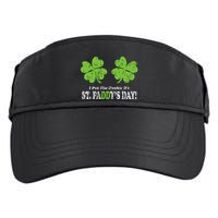 I Put The Double Ds In St Paddys Day Funny Parade Adult Drive Performance Visor