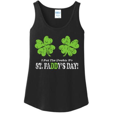 I Put The Double Ds In St Paddys Day Funny Parade Ladies Essential Tank