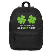 I Put The Double Ds In St Paddys Day Funny Parade 16 in Basic Backpack