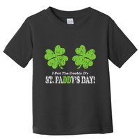 I Put The Double Ds In St Paddys Day Funny Parade Toddler T-Shirt