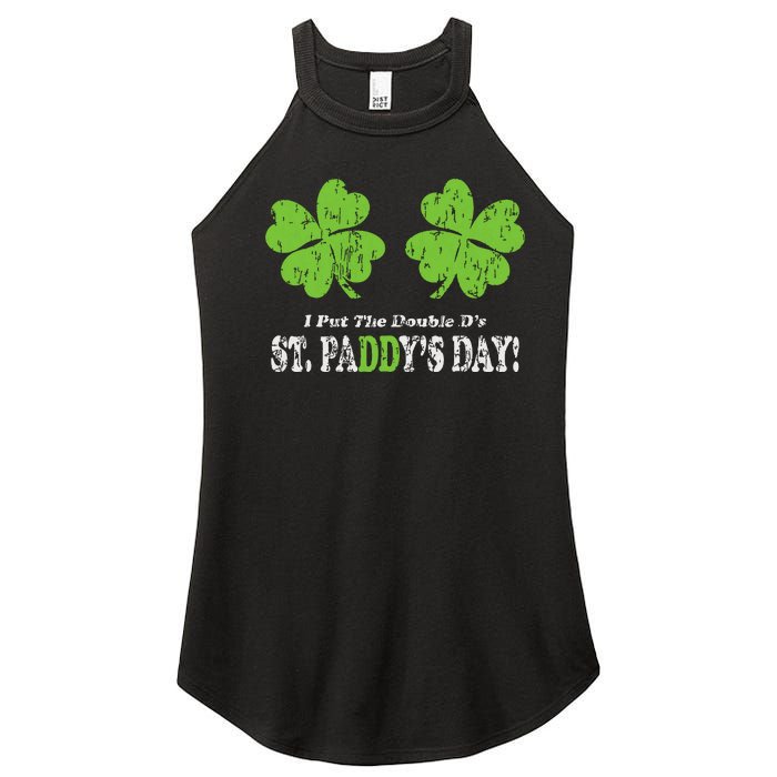 I Put The Double Ds In St Paddys Day Funny Parade Women’s Perfect Tri Rocker Tank