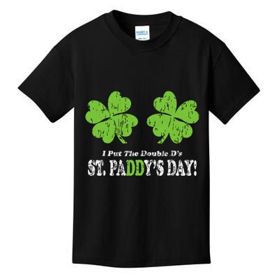 I Put The Double Ds In St Paddys Day Funny Parade Kids T-Shirt