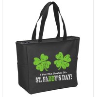 I Put The Double Ds In St Paddys Day Funny Parade Zip Tote Bag