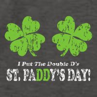 I Put The Double Ds In St Paddys Day Funny Parade Vector Backpack