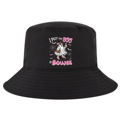 I Put The Boo In Boujee Ghost Halloween Skate Lady Ghost Gift Cool Comfort Performance Bucket Hat