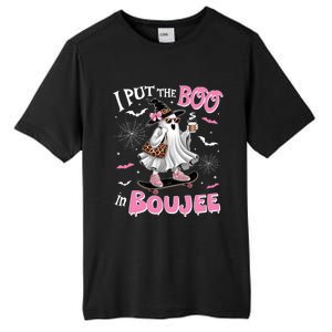 I Put The Boo In Boujee Ghost Halloween Skate Lady Ghost Gift Tall Fusion ChromaSoft Performance T-Shirt