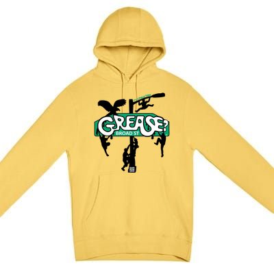 It's Philly Thing Grease Funny Grease The Pole Premium Pullover Hoodie