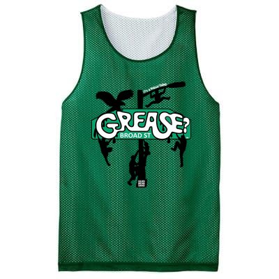 It's Philly Thing Grease Funny Grease The Pole Mesh Reversible Basketball Jersey Tank