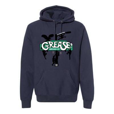 It's Philly Thing Grease Funny Grease The Pole Premium Hoodie