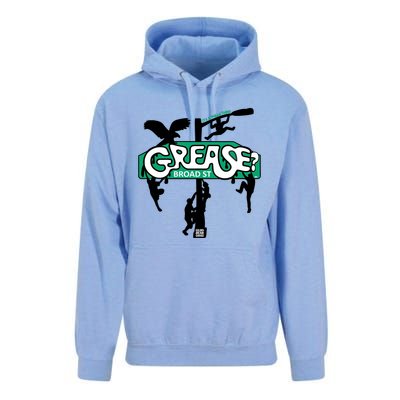 It's Philly Thing Grease Funny Grease The Pole Unisex Surf Hoodie