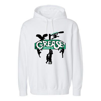 It's Philly Thing Grease Funny Grease The Pole Garment-Dyed Fleece Hoodie