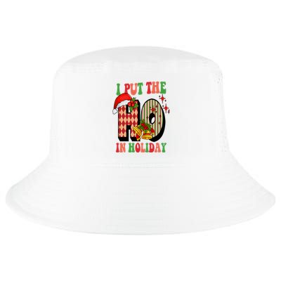 I Put The Ho In Holiday Festive Christmas Funny Cool Comfort Performance Bucket Hat