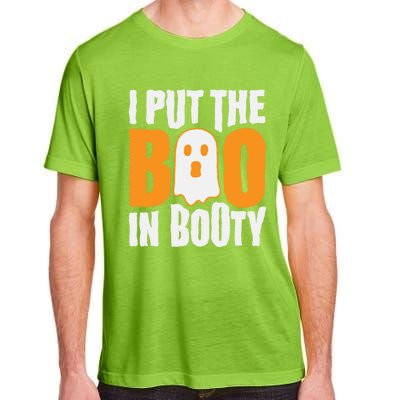 I Put The Boo In Booty Funny Halloween Holiday Quote Gift Adult ChromaSoft Performance T-Shirt