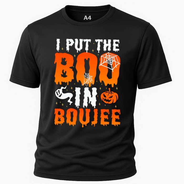 I Put The Boo In Boujee Gift Cooling Performance Crew T-Shirt