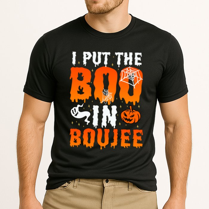I Put The Boo In Boujee Gift Cooling Performance Crew T-Shirt