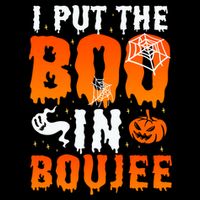 I Put The Boo In Boujee Gift Cooling Performance Crew T-Shirt